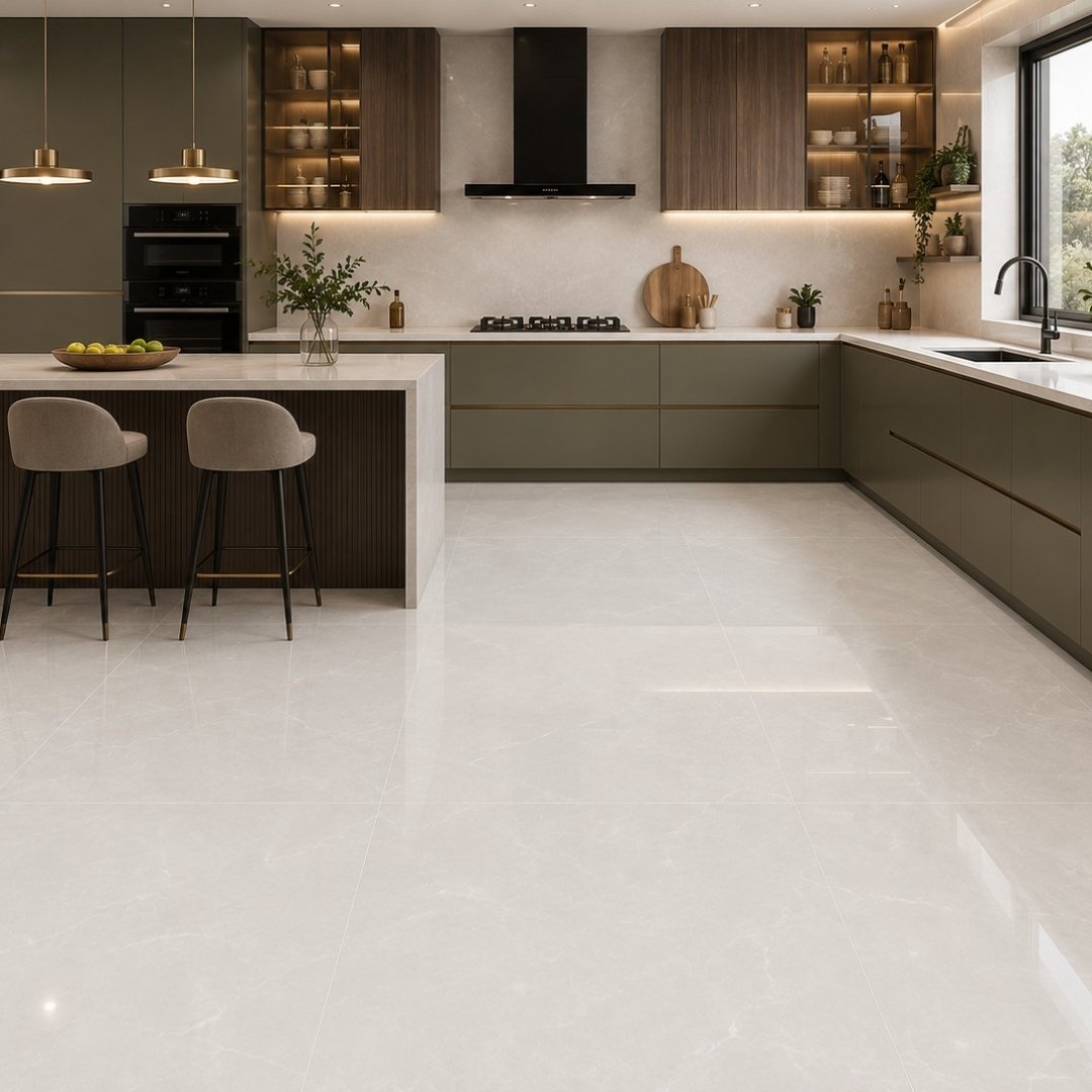 AL En Mika Bianco Marble & Stone Kitchen Tiles - My Home Studio